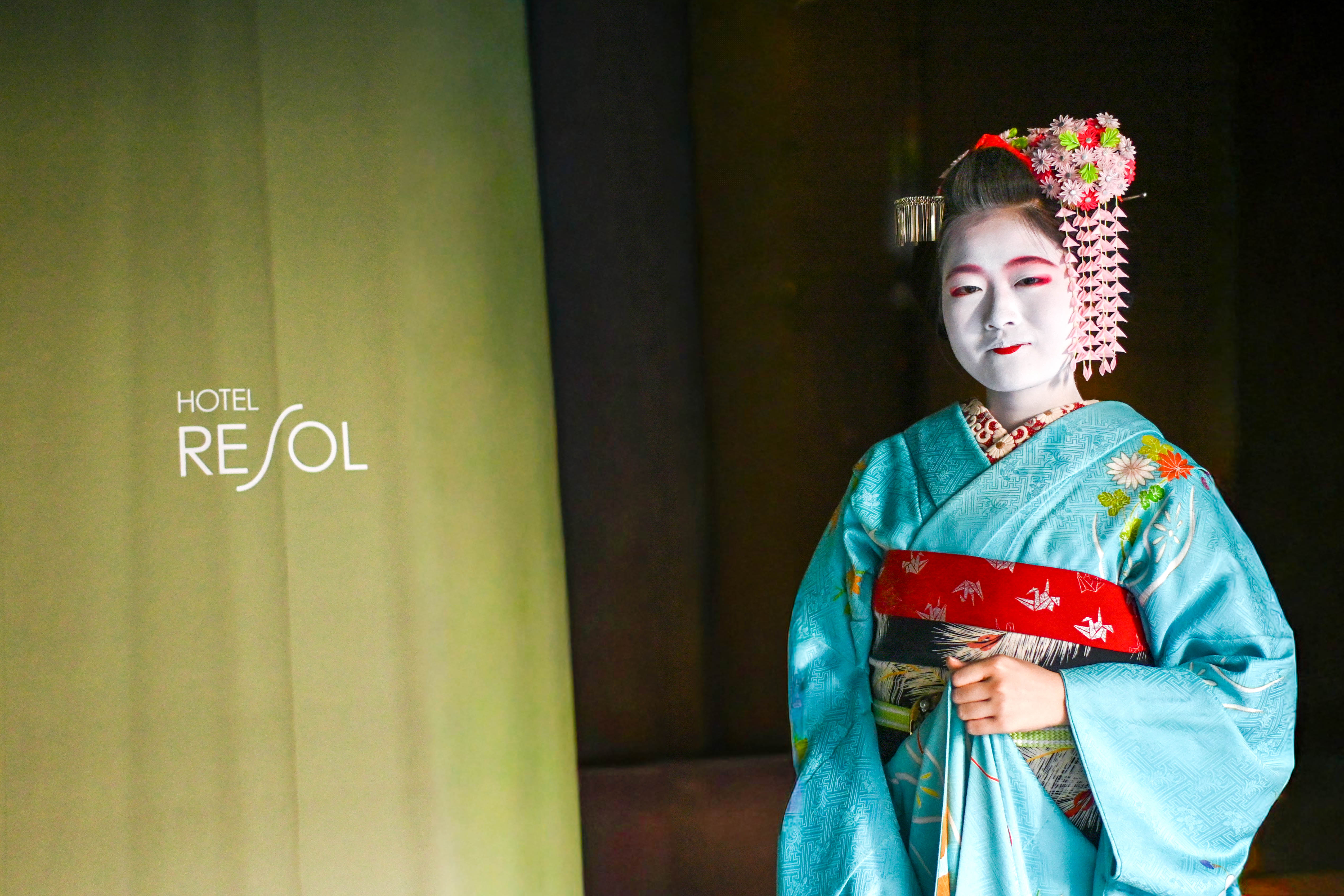 住店客人限定與舞妓的舞蹈一起品味的特別時刻