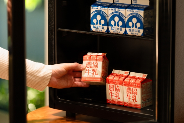 在全國的酒店,為您準備了“當地牛奶”