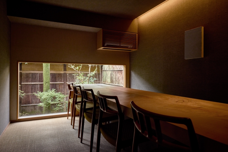 “冬夏”的茶室攝影:Yusuke Nishibe