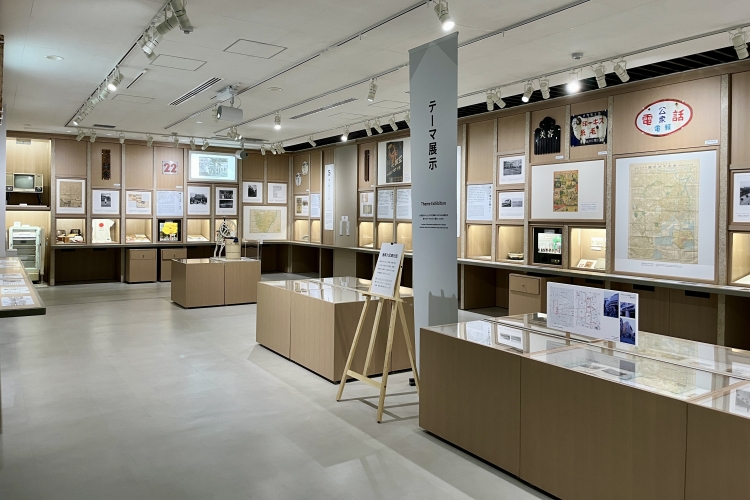 2樓常設展示室,展示物件從明治到昭和30年代,傳達庶民生活的變遷