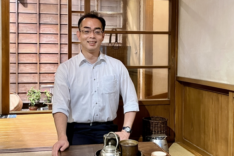 教授館的概念和下町魅力的研究員近藤先生
