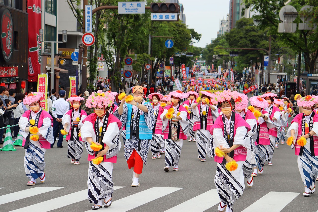 參加博多咚打鼓港祭，接觸福岡的文化