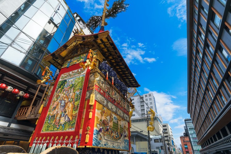 在祗園祭・花車巡遊中盡情享受京都的夏天